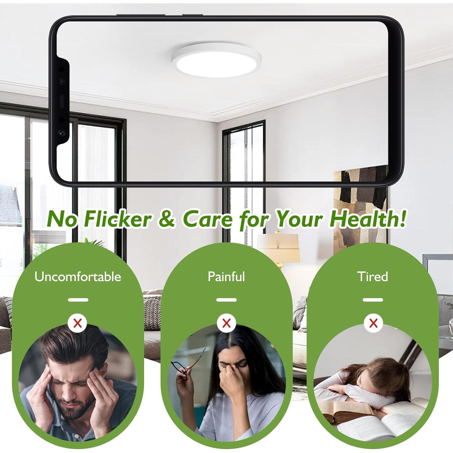 Luz de Techo LED Empotrada Brightever 15W 1200Lm 7" Blanco 5000K