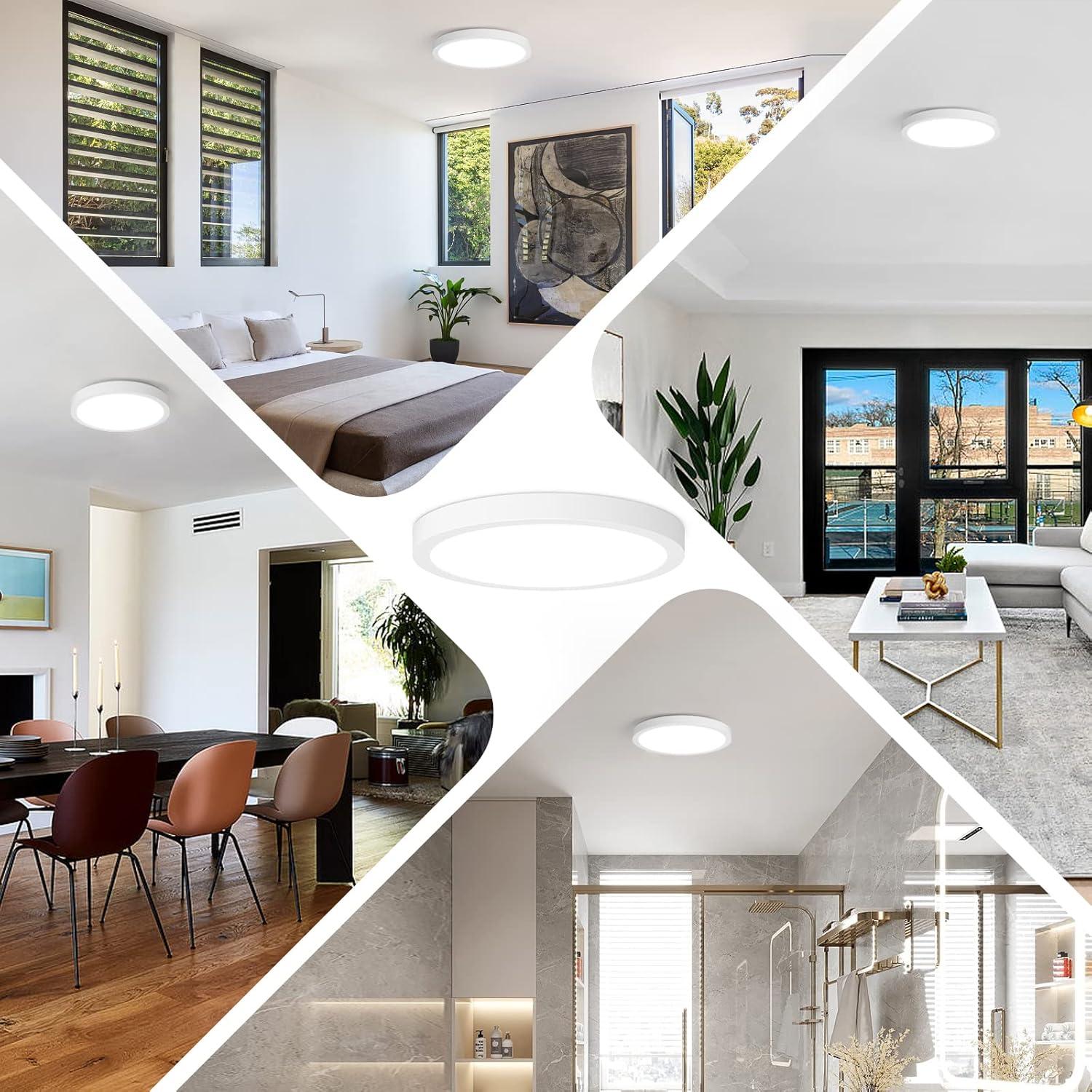 Luz de Techo LED Empotrada Brightever 15W 1200Lm 7" Blanco 5000K