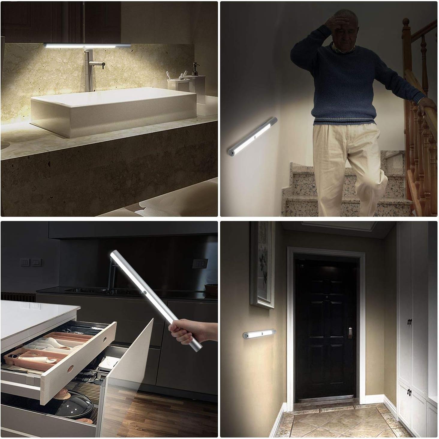 Luz LED Inalámbrica BLS T401 para Armario con Sensor de Movimiento