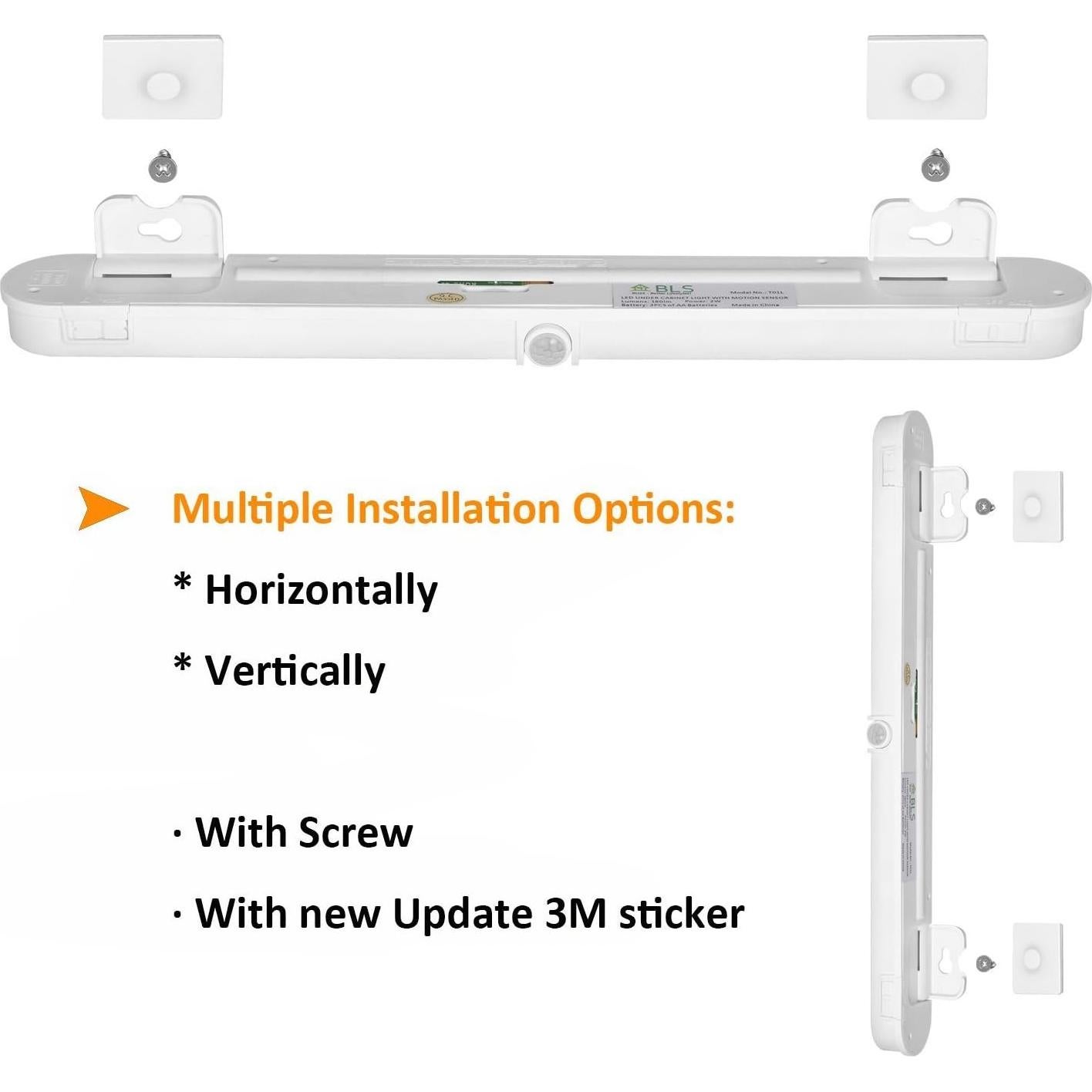 Luz LED Inalámbrica BLS T01L con Sensor de Movimiento 35.5cm