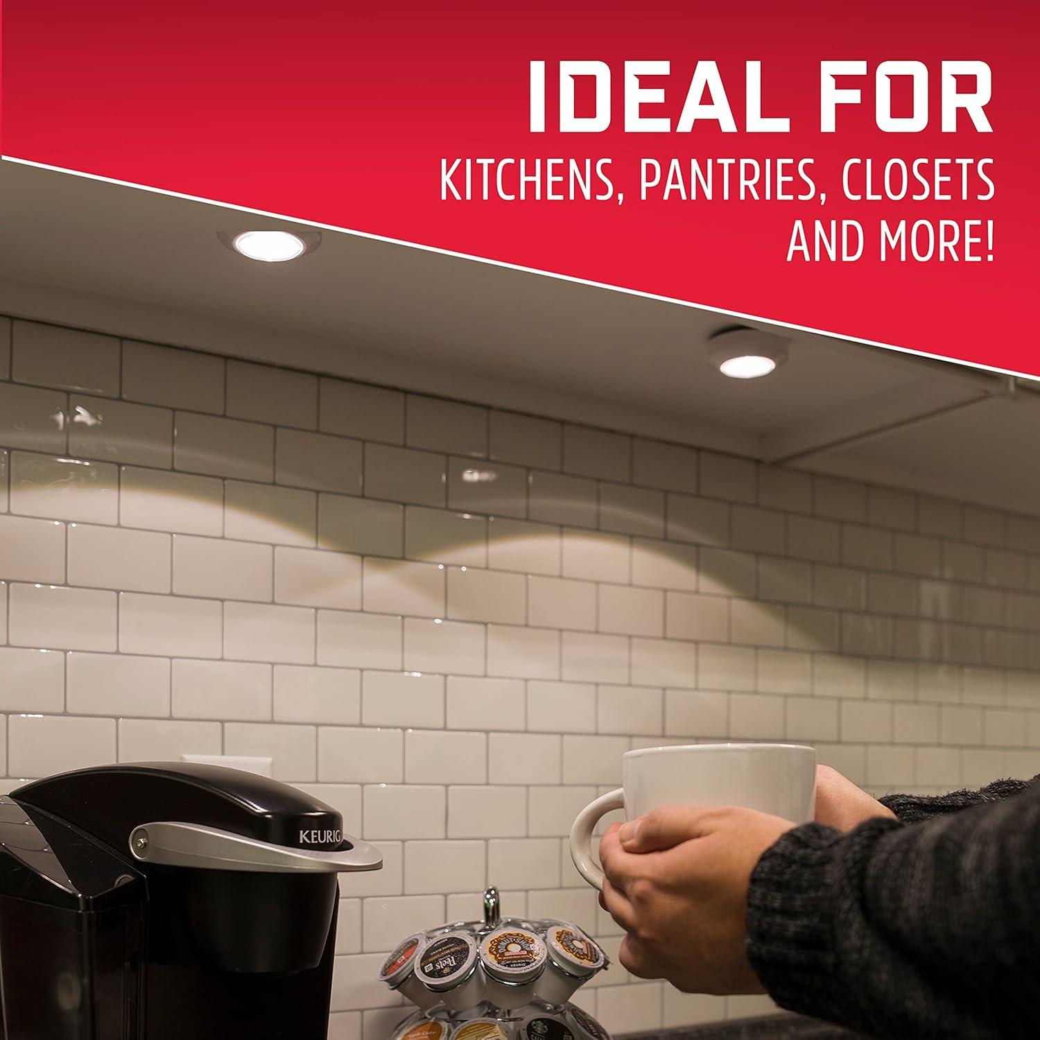 Luces LED Energizer Disco Blanca 2 Paquete 50 Lúmenes