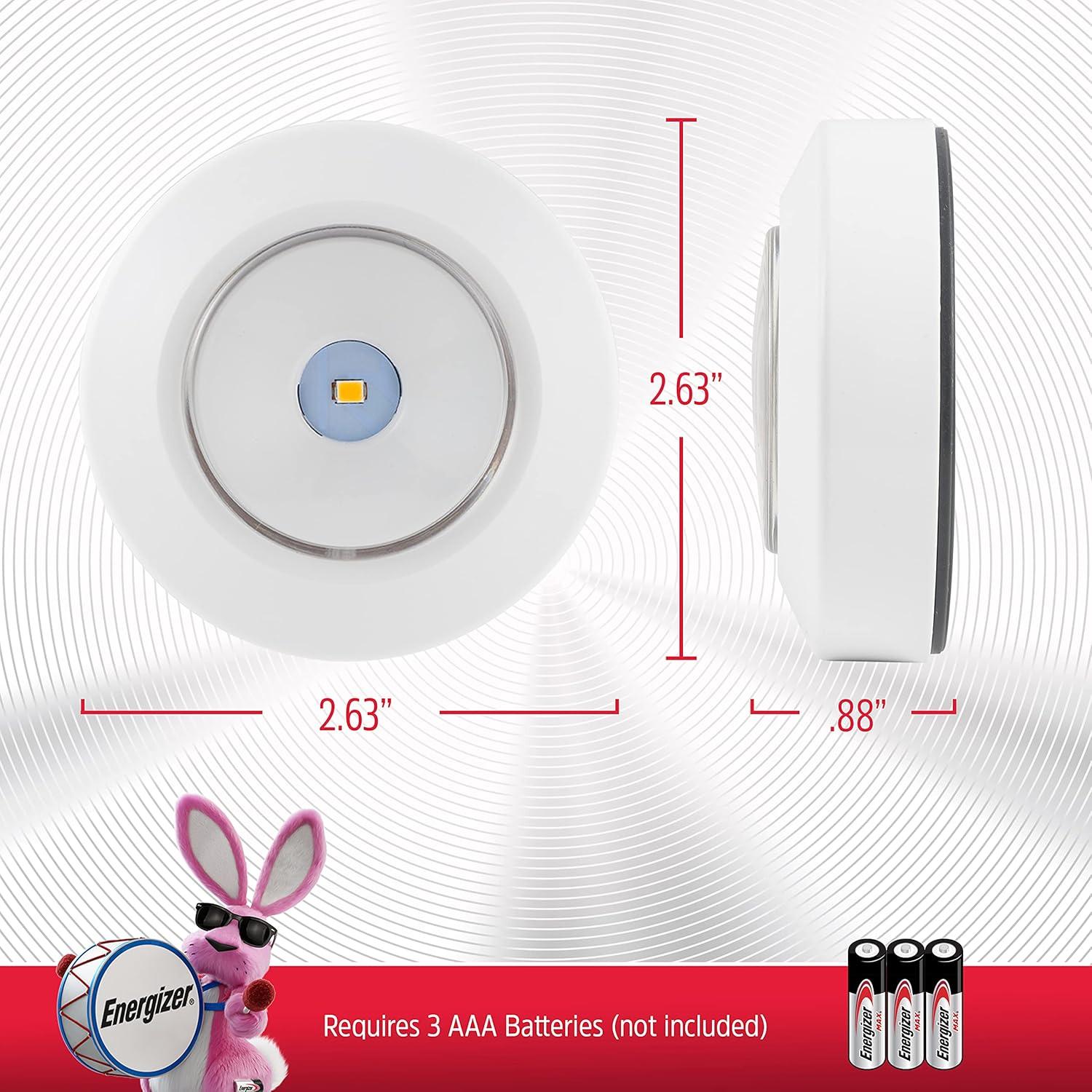 Luces LED Energizer Disco Blanca 2 Paquete 50 Lúmenes