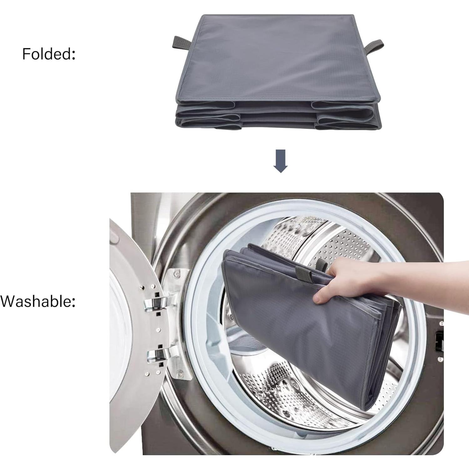 Organizador Colgante de Closet GRANNY DICE 3 Estantes Gris