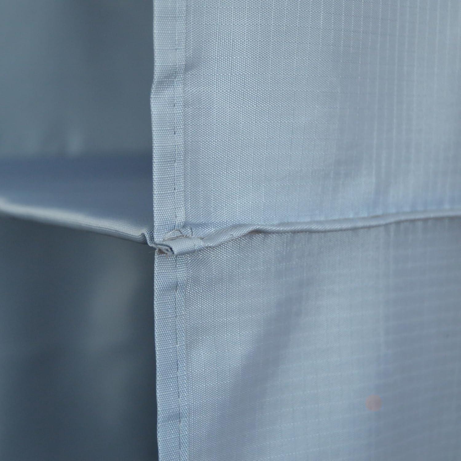 Organizador Colgante DonYeco 3 Estantes Tela Oxford Gris