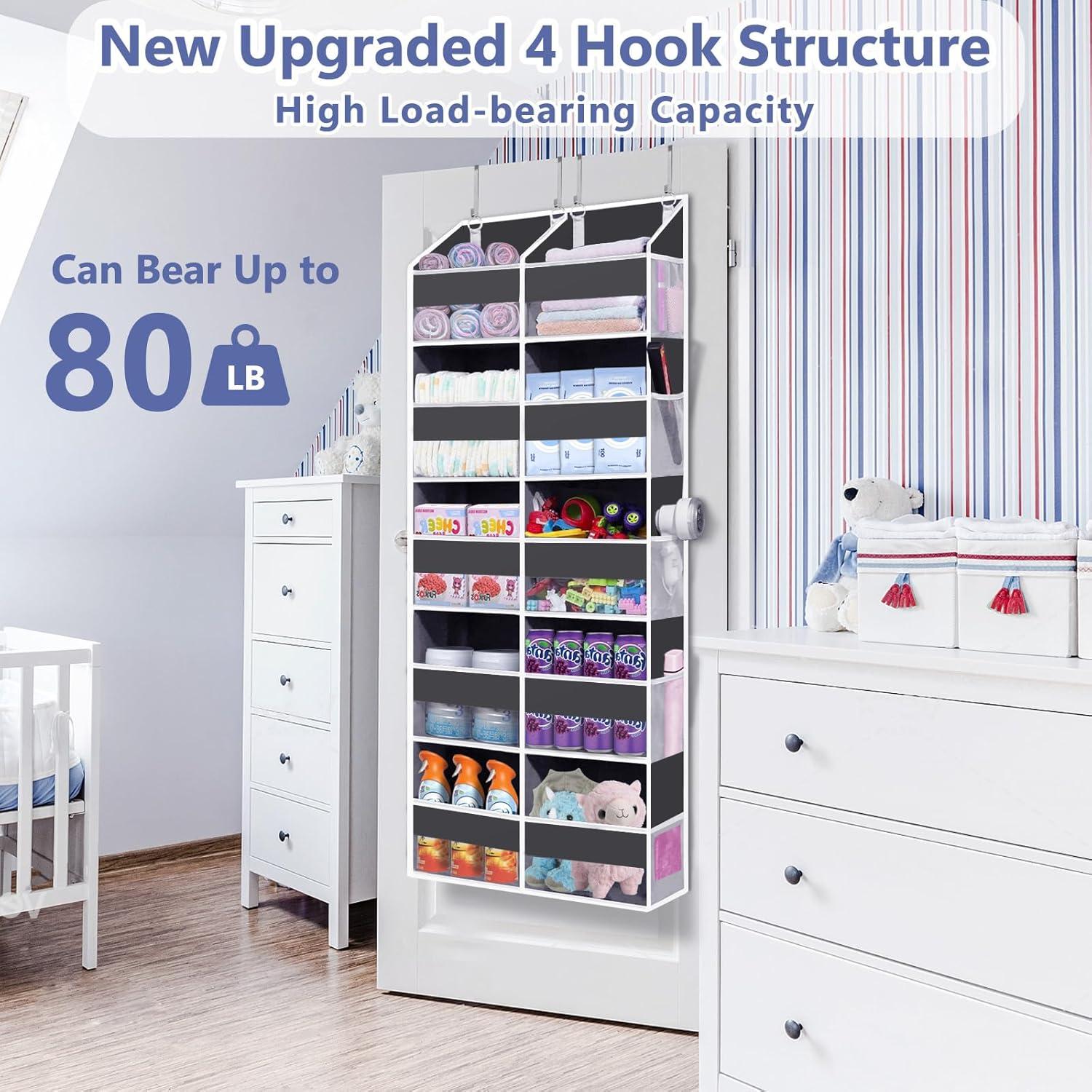 Organizador Colgante Sobre la Puerta UVIAHOMI Extra Grande 36kg