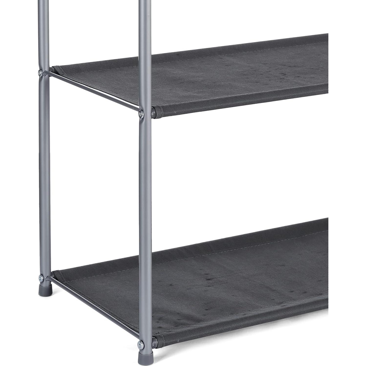 Organizador de Closet Amazon Basics con 3 Estantes y 2 Cajones