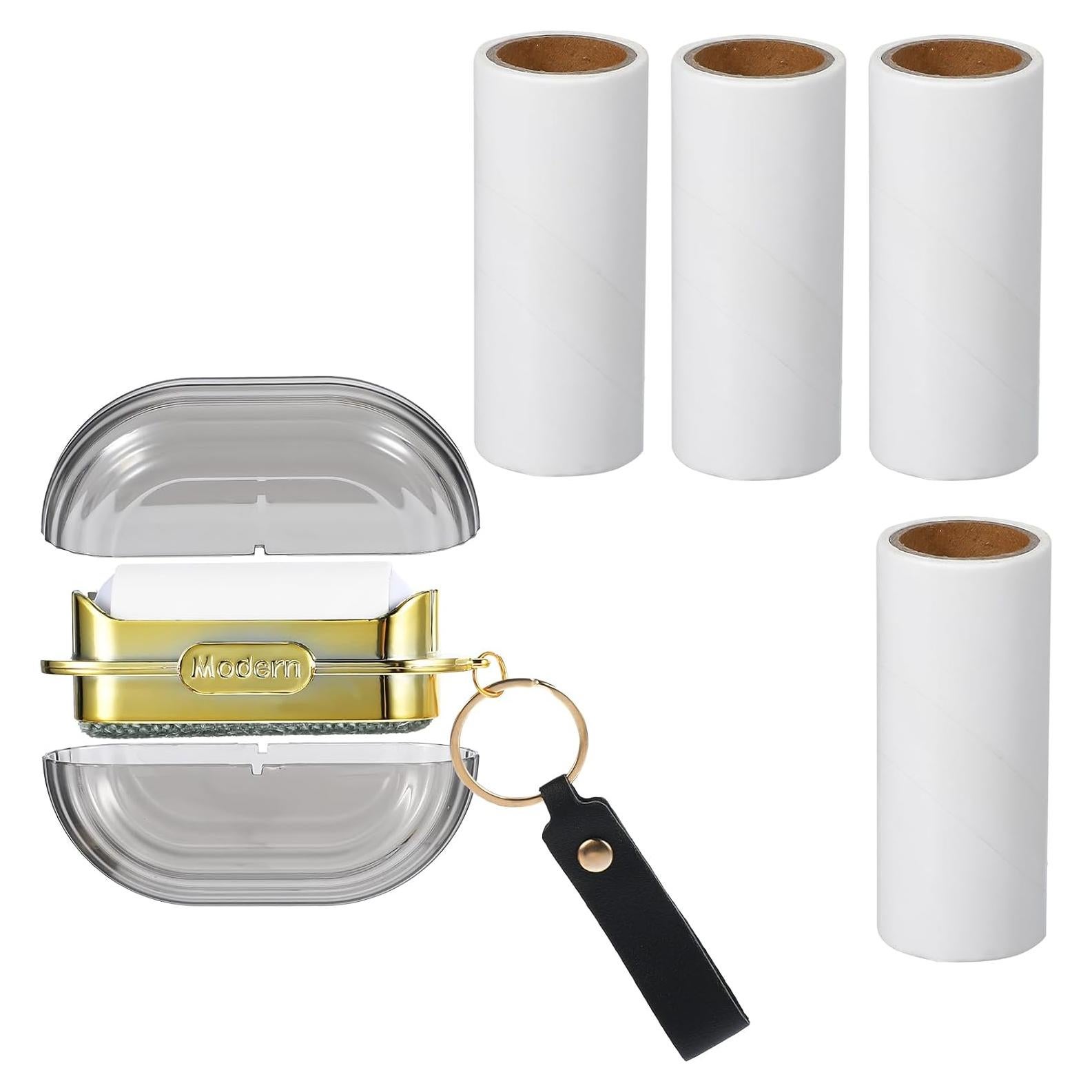 Rodillo de Pelusa Mini Piriuuo Doble Cara con 5 Recambios