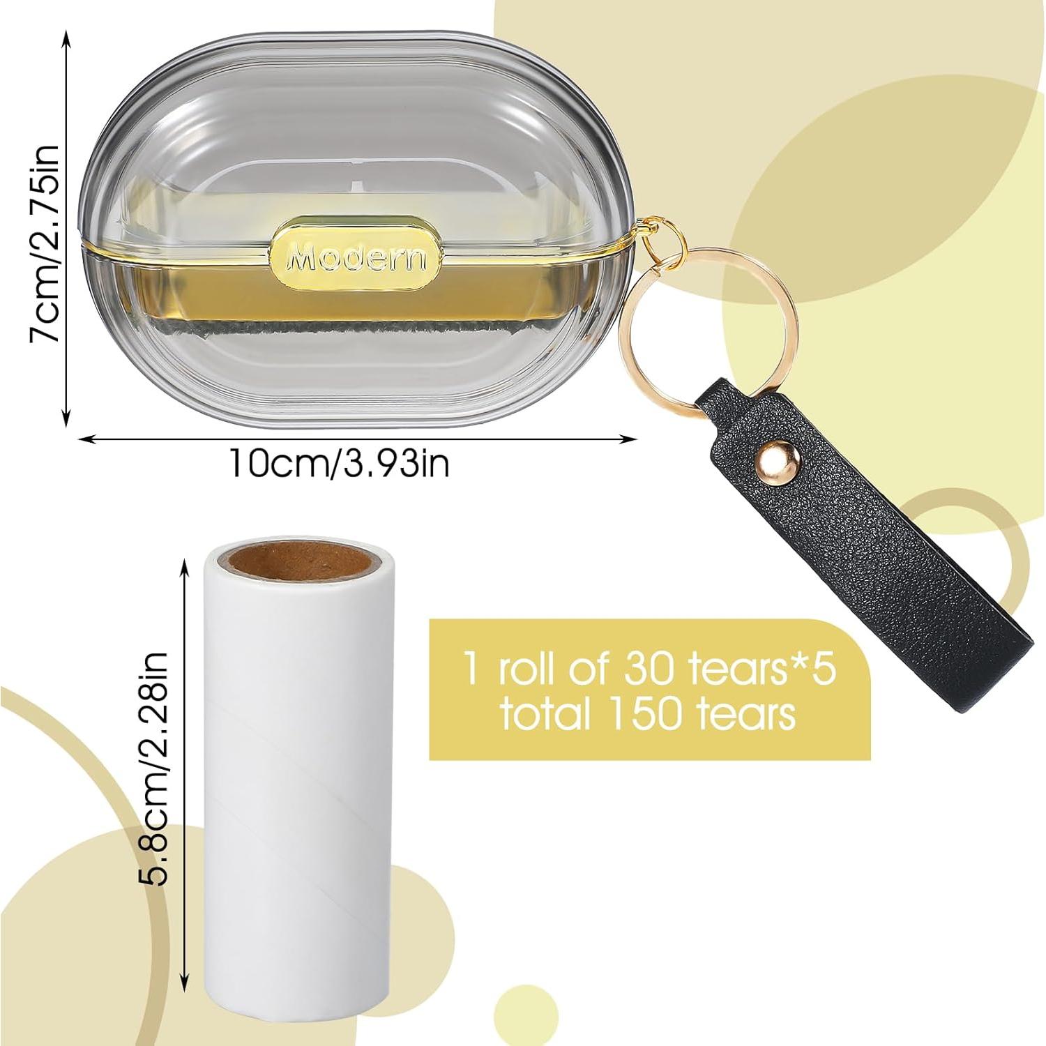 Rodillo de Pelusa Mini Piriuuo Doble Cara con 5 Recambios