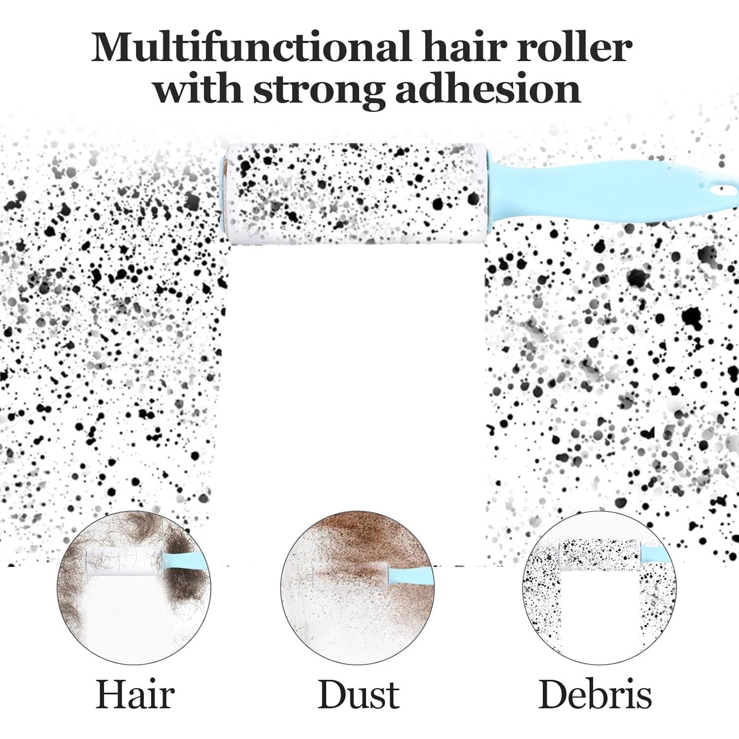 20 Mini Rodillos Quitapelusas Extra Adhesivos Maahongh 3x15.5cm