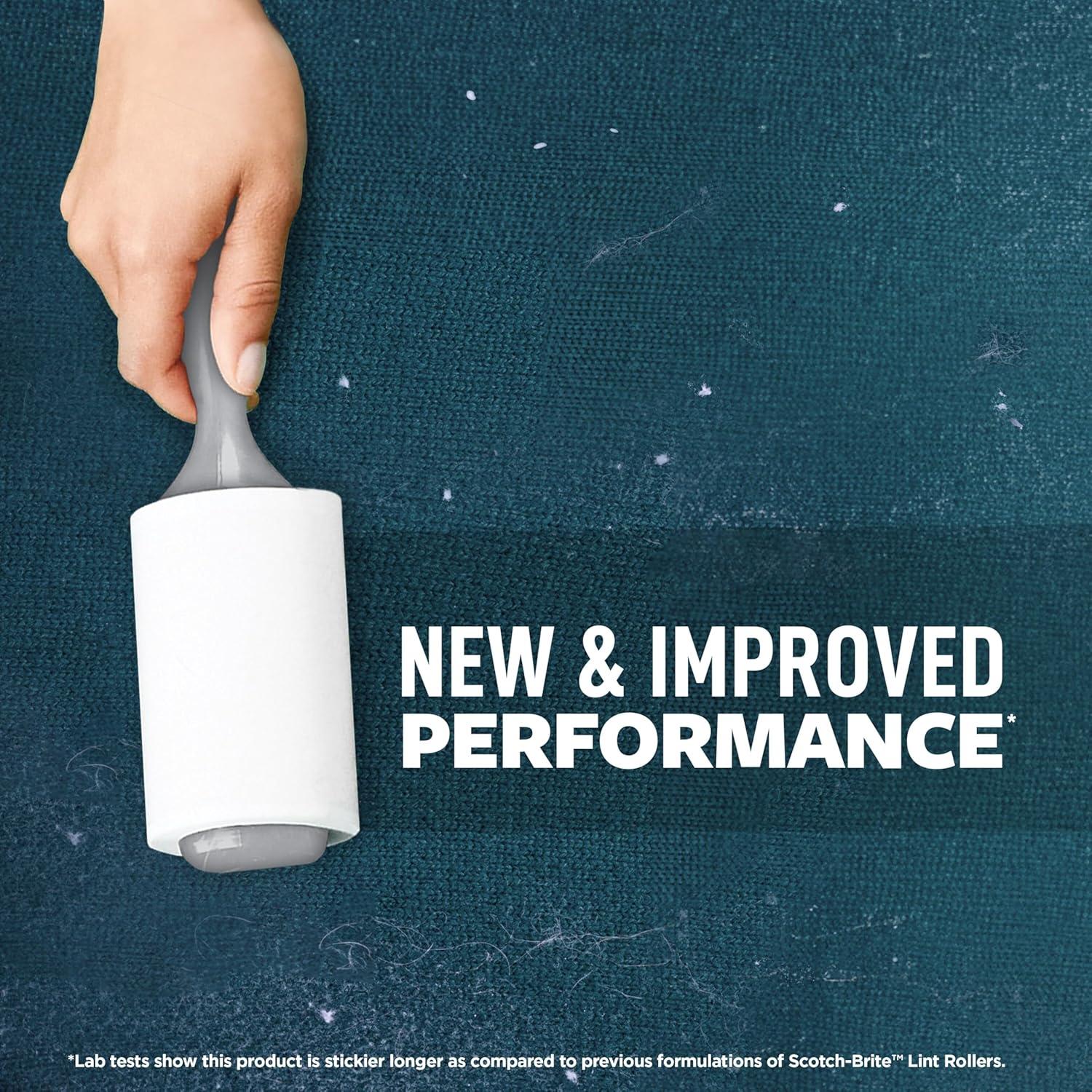 Rodillo Quitapelusas Scotch-Brite 300 Hojas Adhesivas