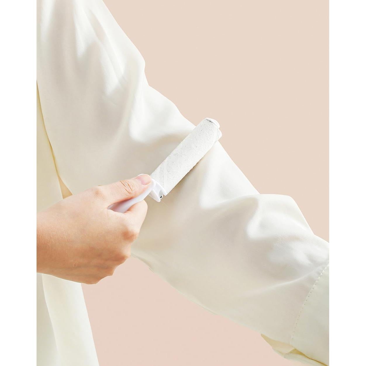 Rodillo de Pelusa Mini Reutilizable Ruisticki Negro 150 Hojas