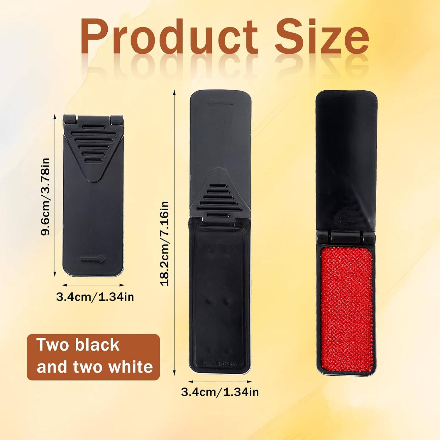 Cepillo Quitapelusas Plegable Psyqtsuary 4 Piezas Portátil