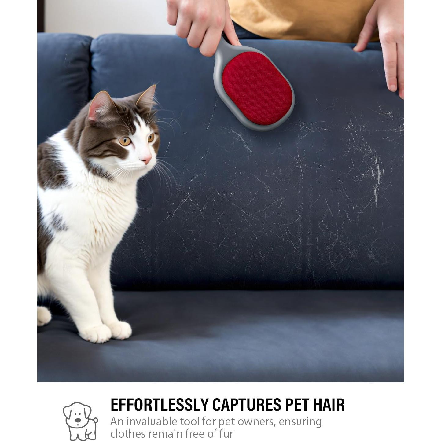 Cepillo de Pelusa Doble Cara VASSON para Ropa y Muebles