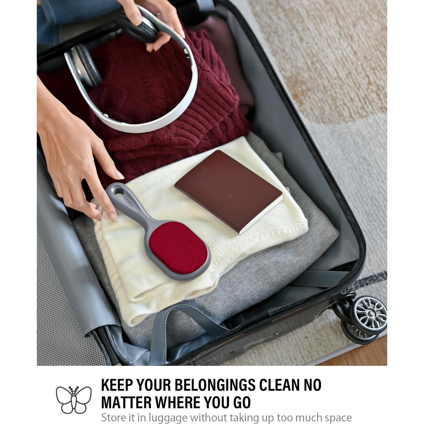 Cepillo de Pelusa Doble Cara VASSON para Ropa y Muebles