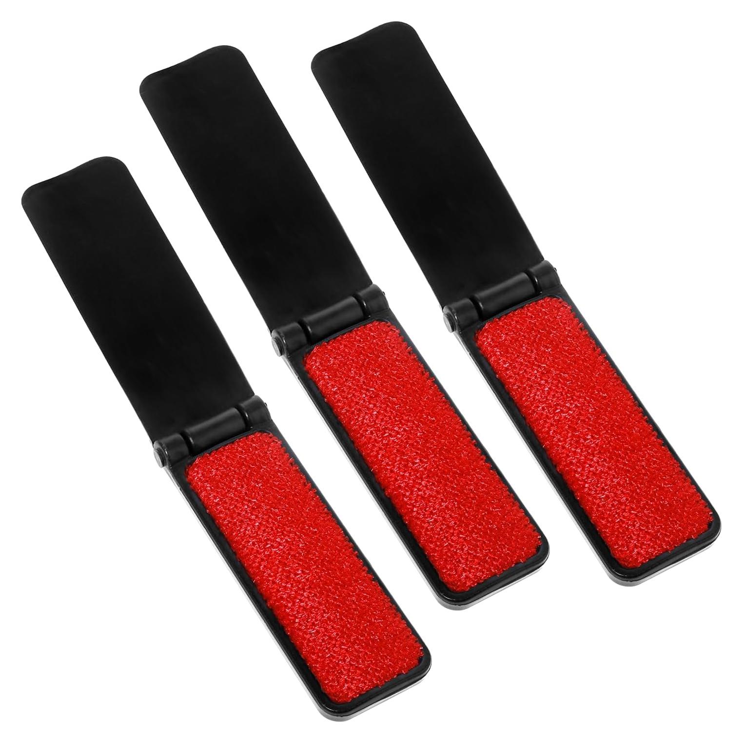 3 Cepillos Plegables para Pelusa de Ropa YQQYG - Portátiles
