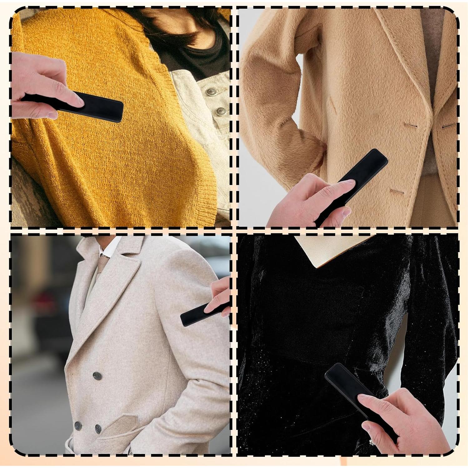 3 Cepillos Plegables para Pelusa de Ropa YQQYG - Portátiles