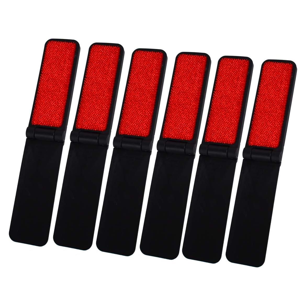 Cepillos para Pelusa Baitaihem 6 Pack Viaje Negro