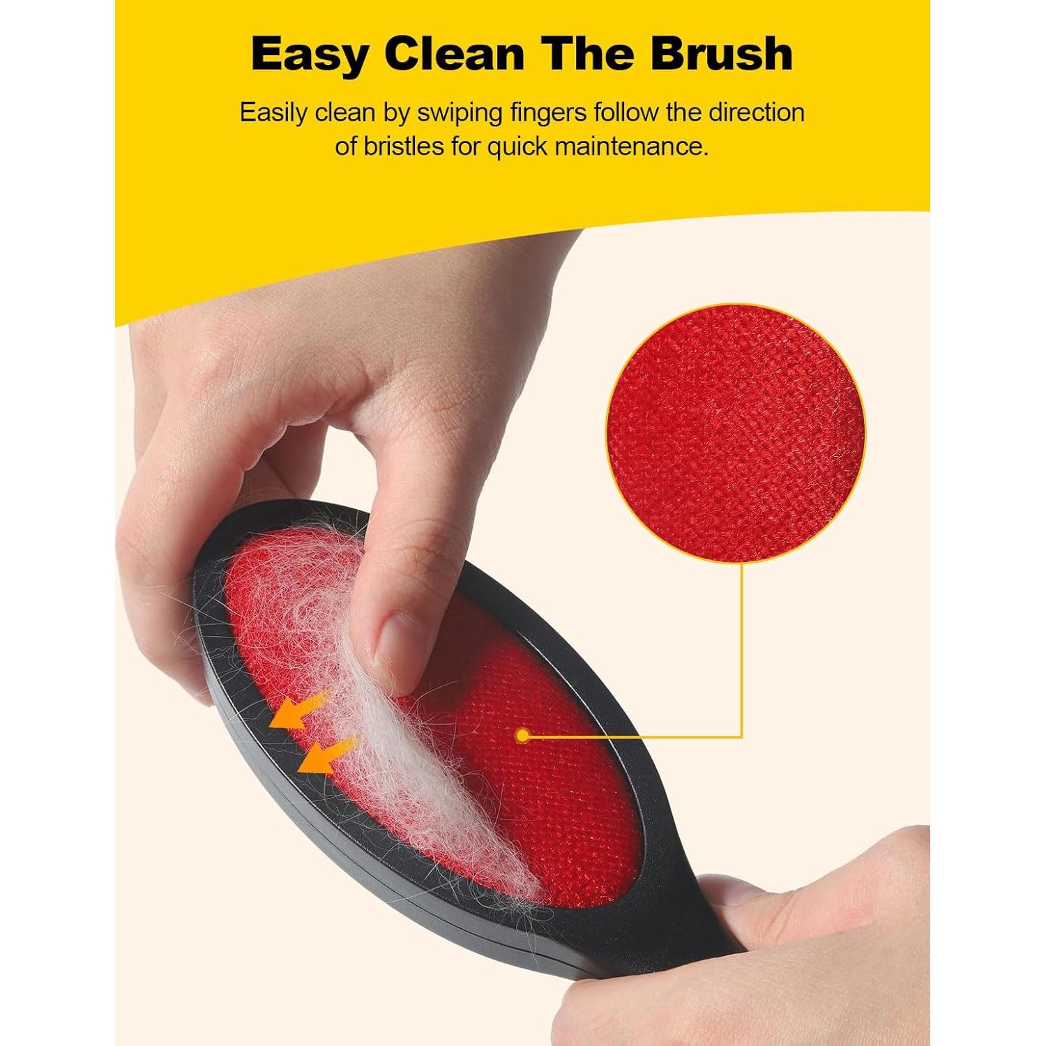 Cepillo para Pelusa Feeke Rojo Reutilizable 2 Unidades