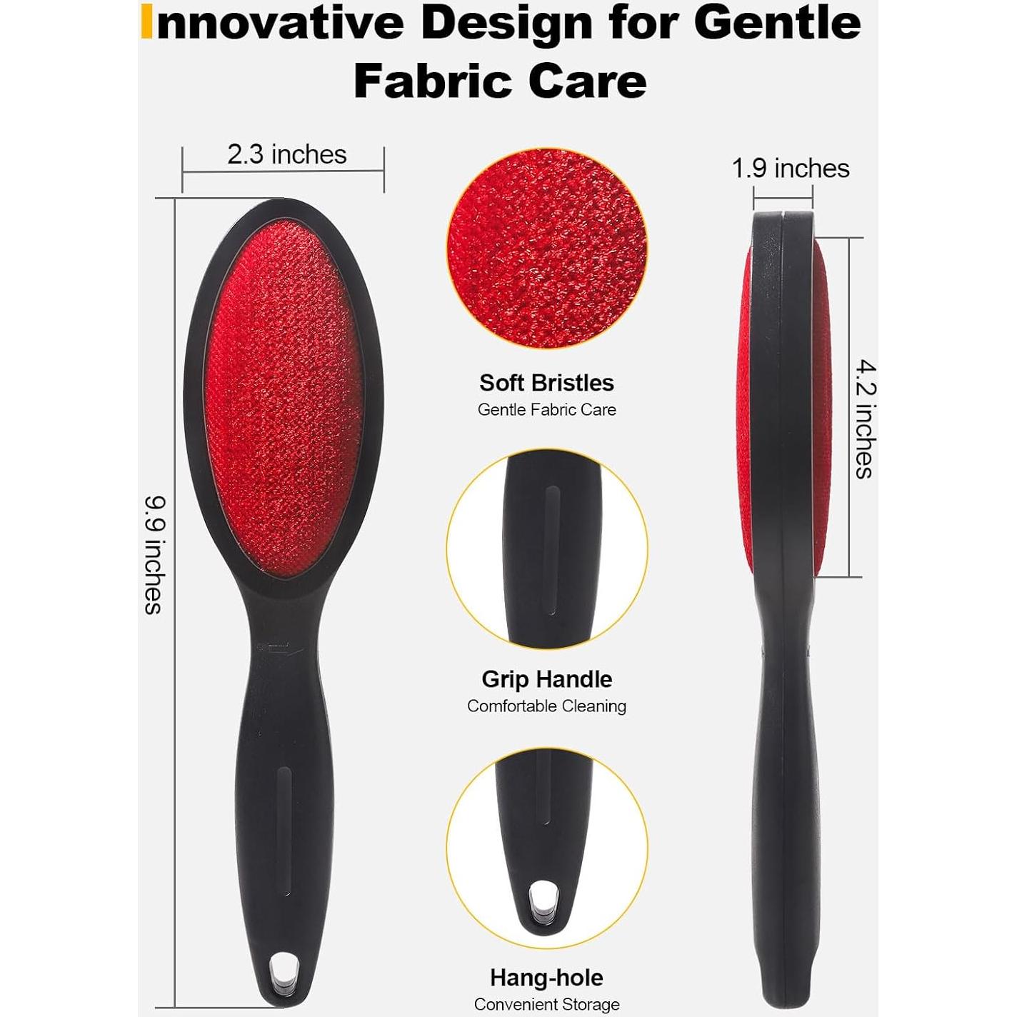 Cepillo para Pelusa Feeke Rojo Reutilizable 2 Unidades