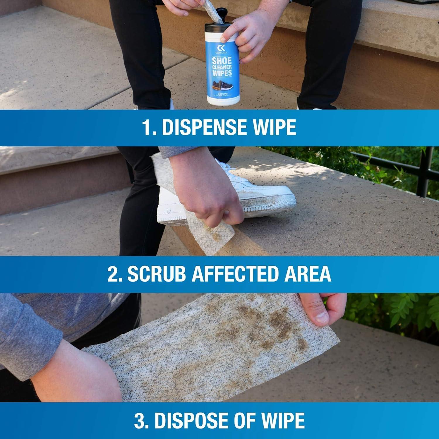 Toallitas Limpiadoras de Zapatos 30 Unidades - Multiuso