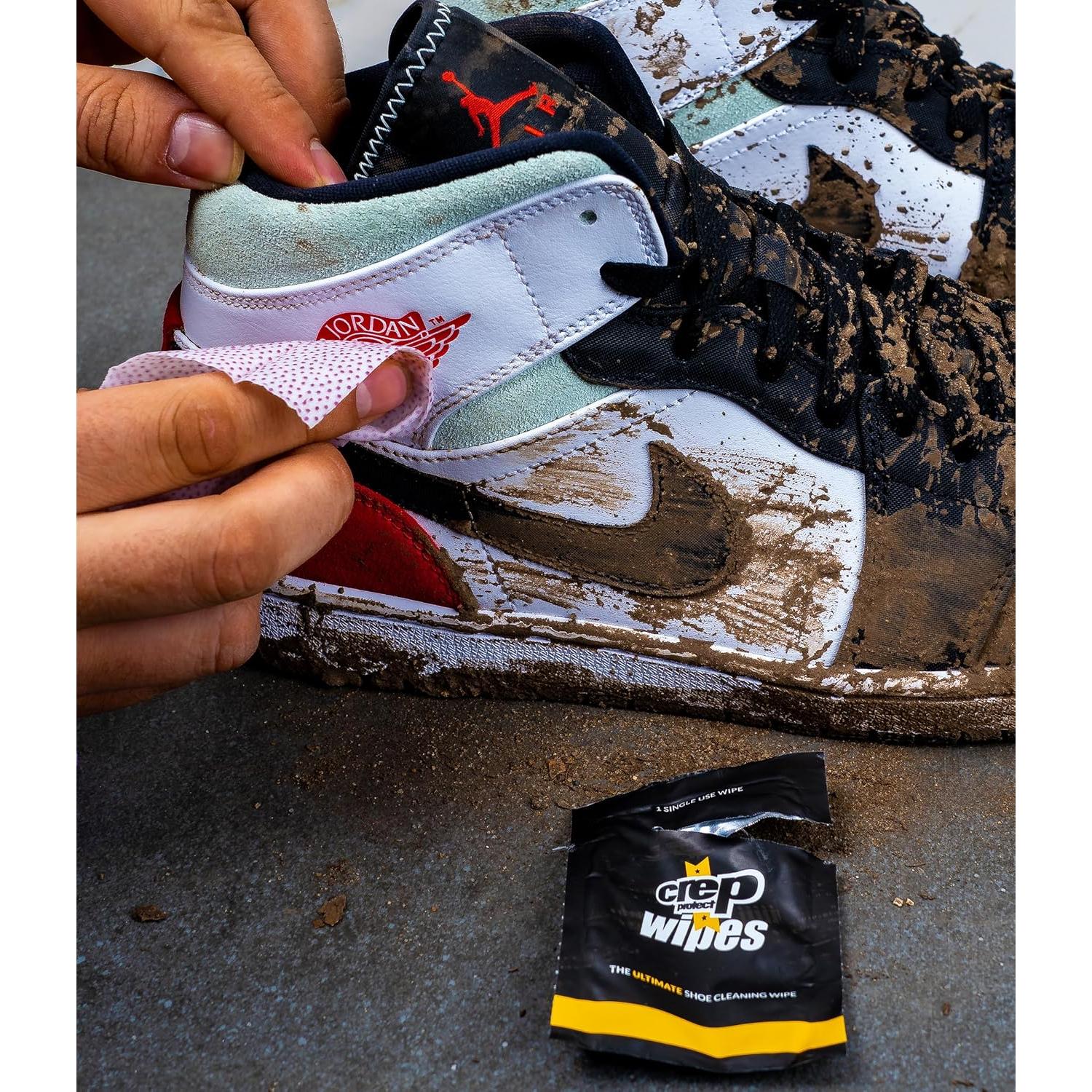 Toallitas de limpieza biodegradables Crep Protect - 12 unidades