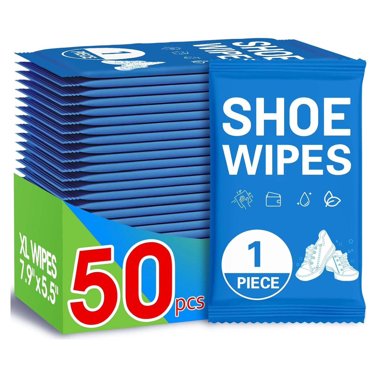 Toallitas Limpiadoras AROIC 50 Unidades para Zapatos