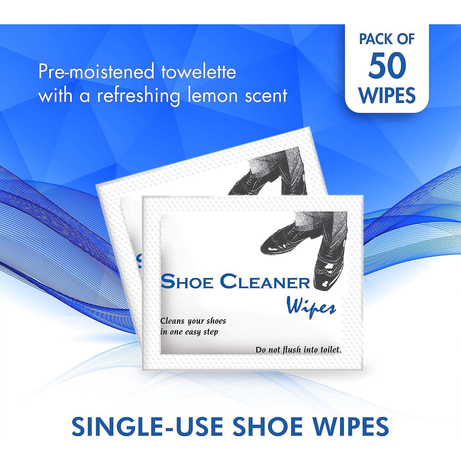 Toallitas para Brillar Zapatos Diamond Wipes - 50 Unidades