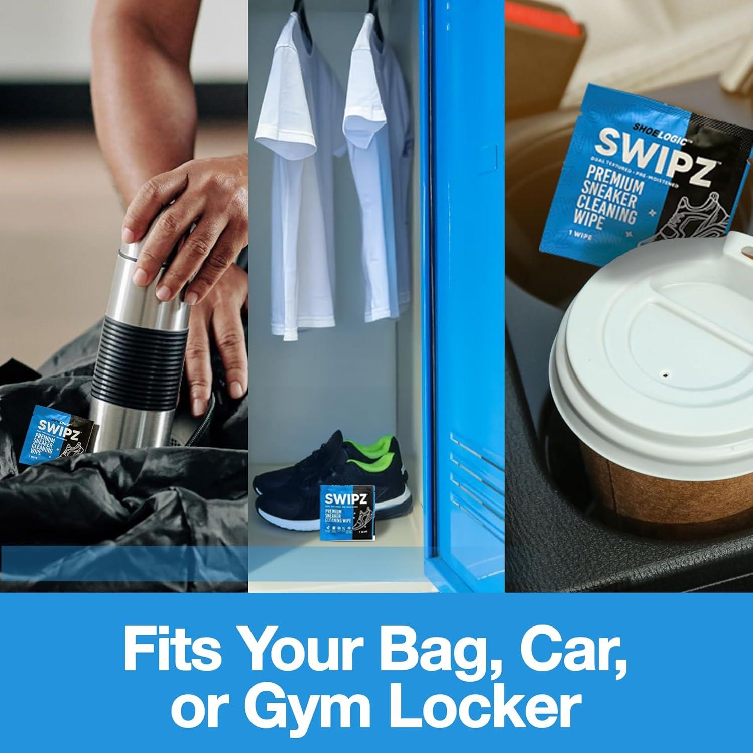 Toallitas limpiadoras Swipz para zapatillas - 12 unidades