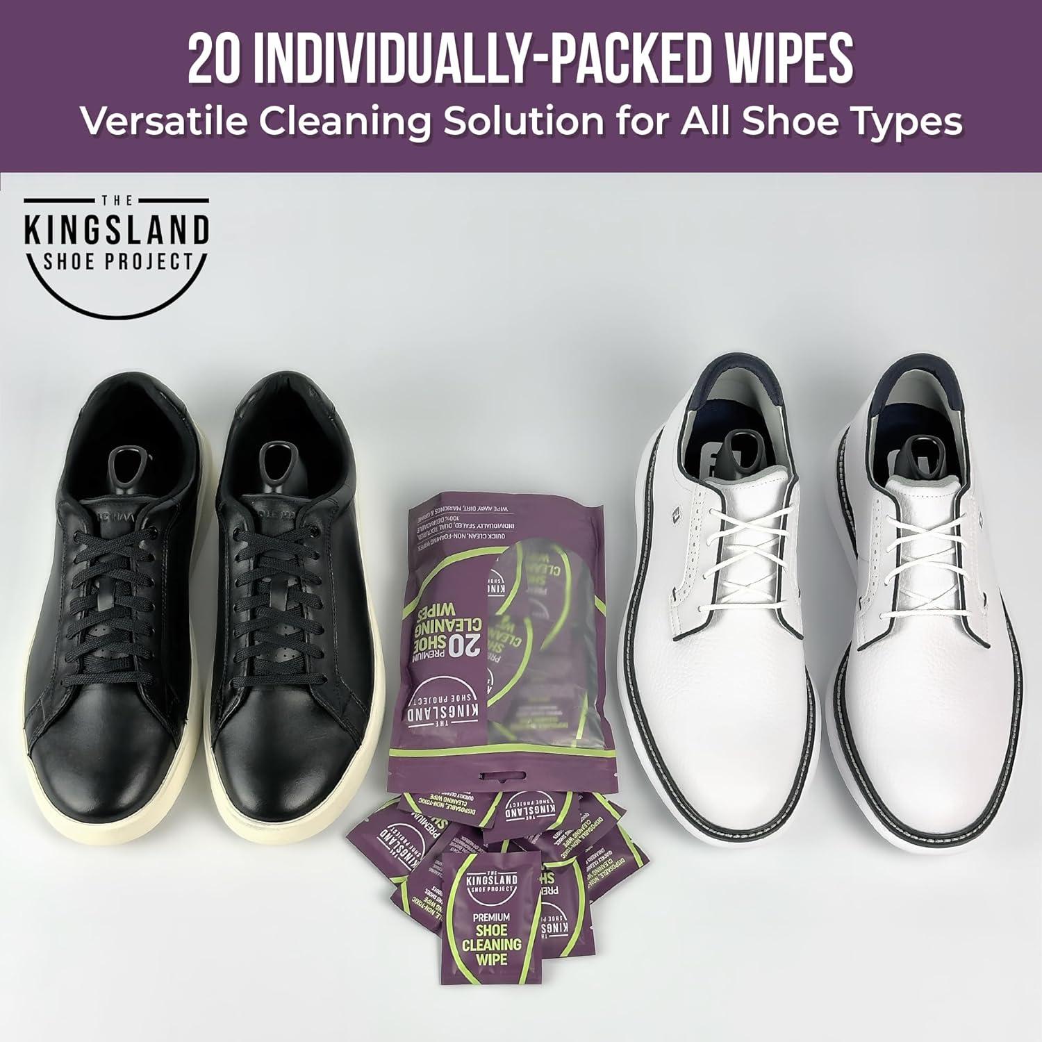 Toallitas de Limpieza de Zapatos The Kingsland - 20 Unidades Ecológicas