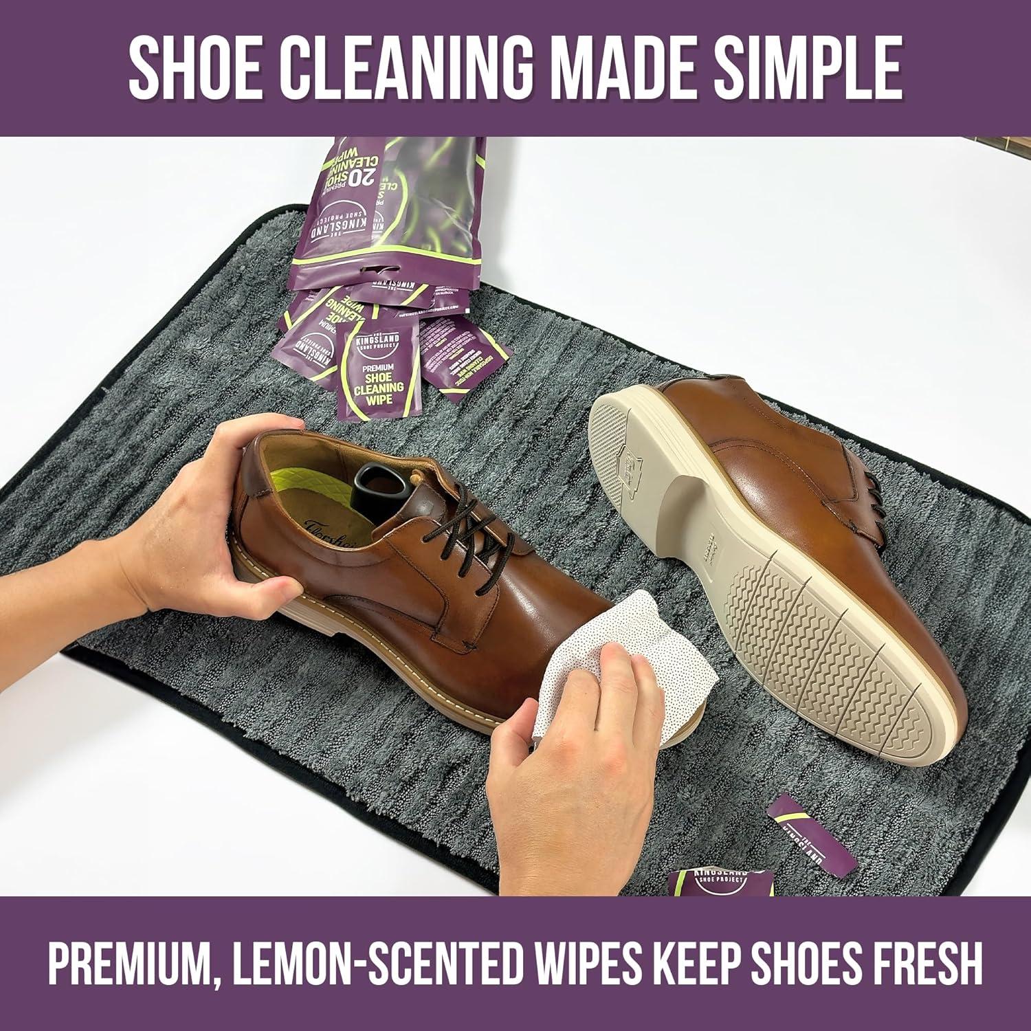 Toallitas de Limpieza de Zapatos The Kingsland - 20 Unidades Ecológicas