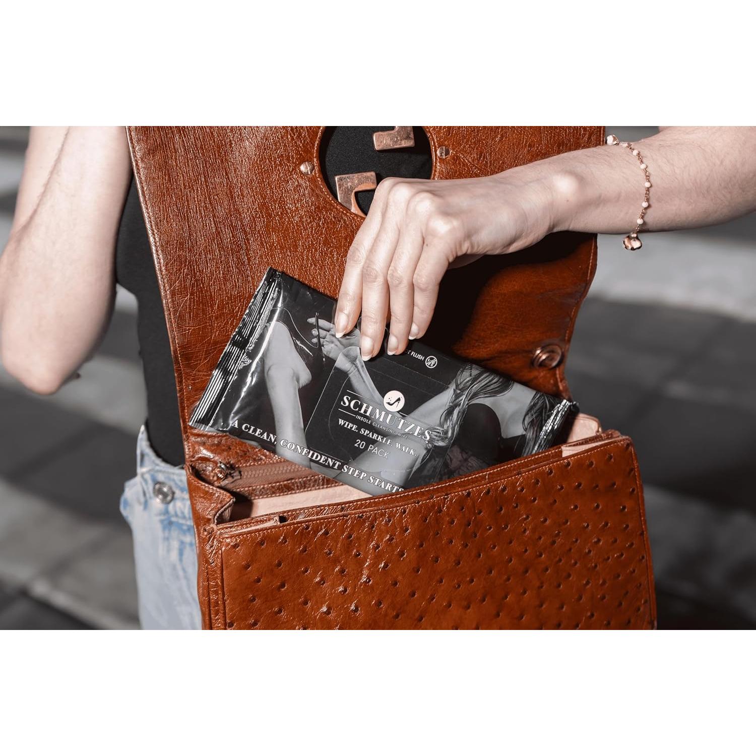 Toallitas de Limpieza Schmutzes para Calzado de Lujo - 20 Unidades