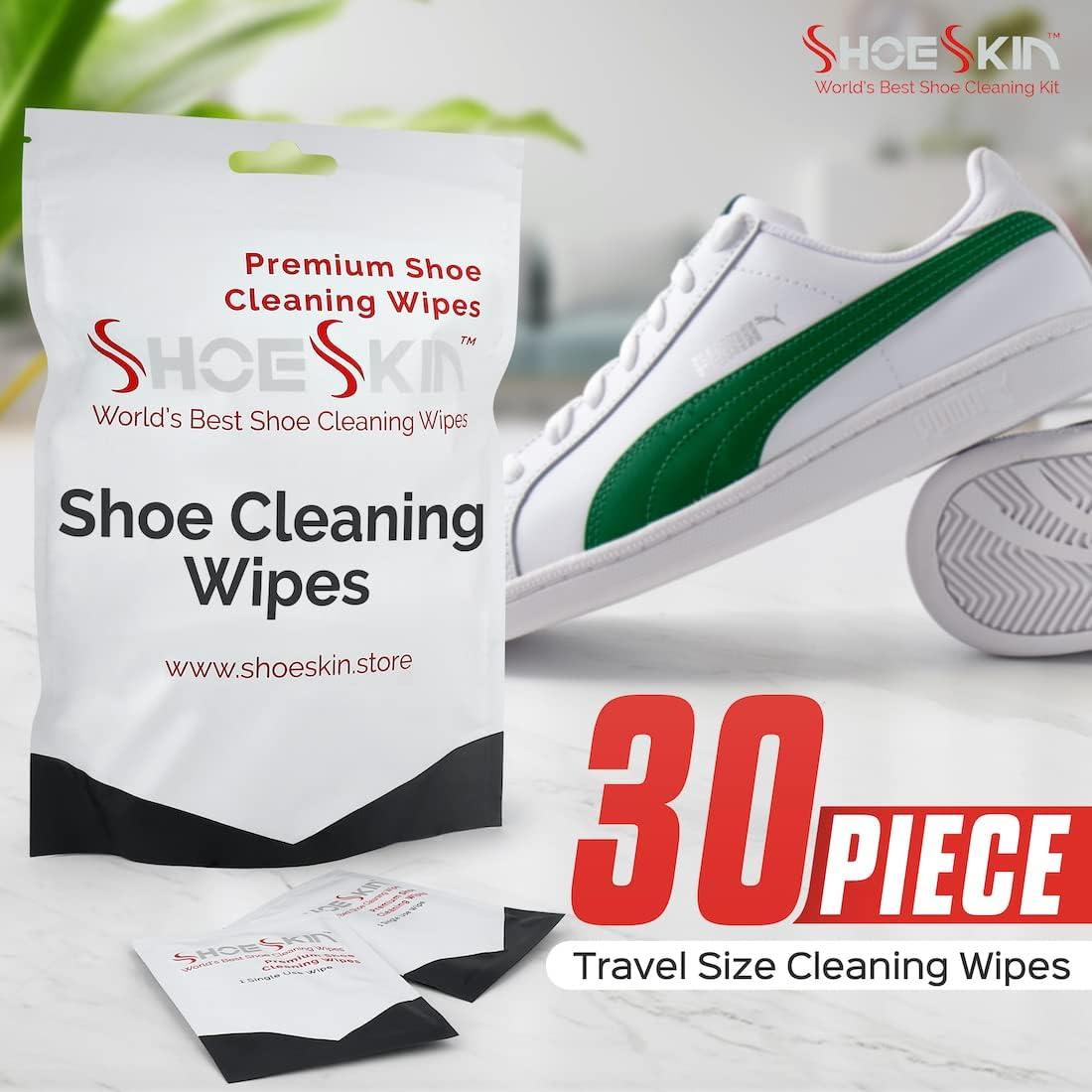 Toallitas Limpiadoras de Zapatos ShoeSkin - 30 Unidades