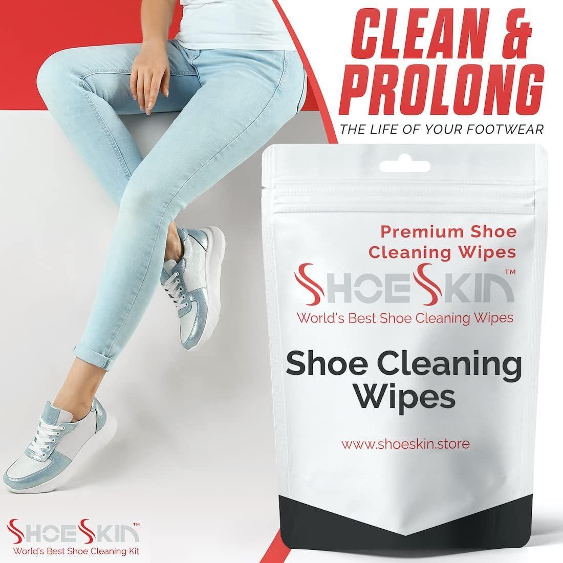 Toallitas Limpiadoras de Zapatos ShoeSkin - 30 Unidades