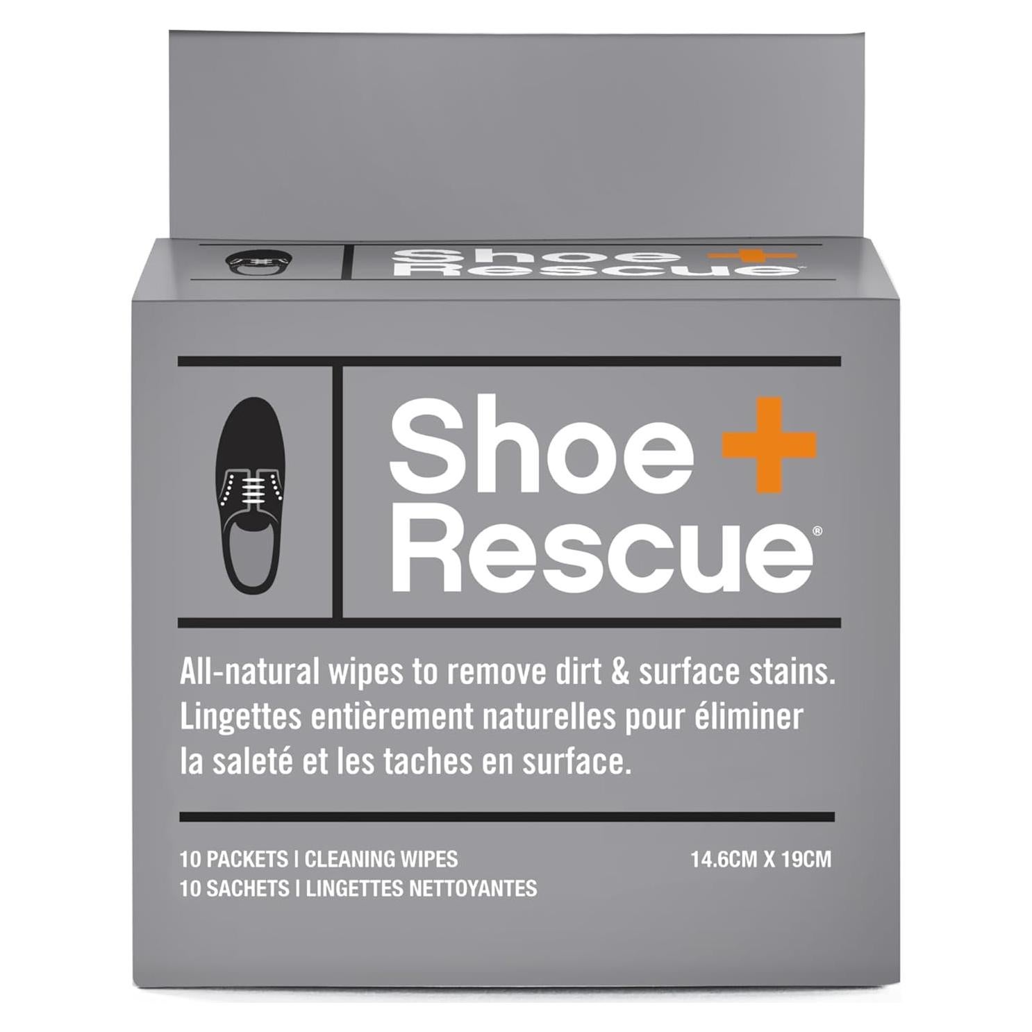Toallitas Limpiadoras Naturales ShoeRescue - 10 Unidades