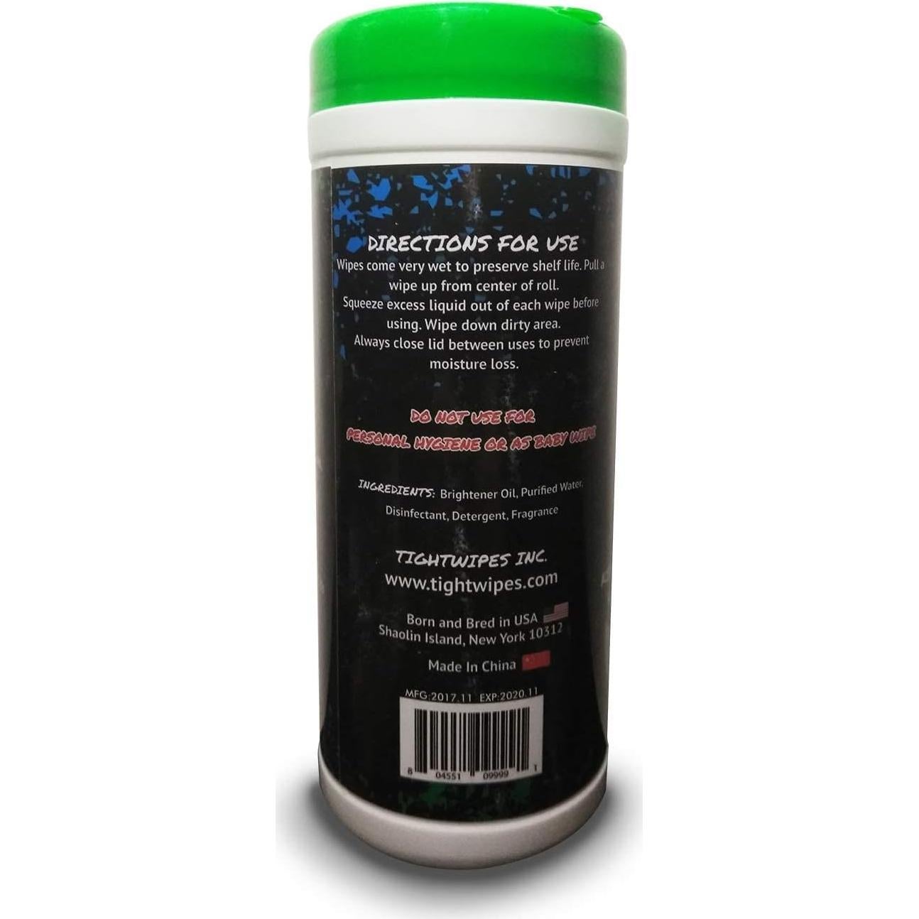 Toallitas Limpiadoras para Zapatillas Tight Wipes - 40 Unidades