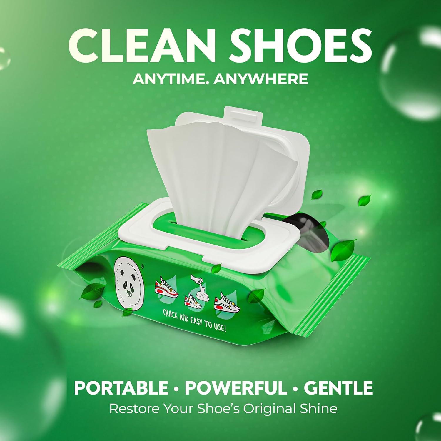 Toallitas de Limpieza para Zapatos Panda - 30 Unidades