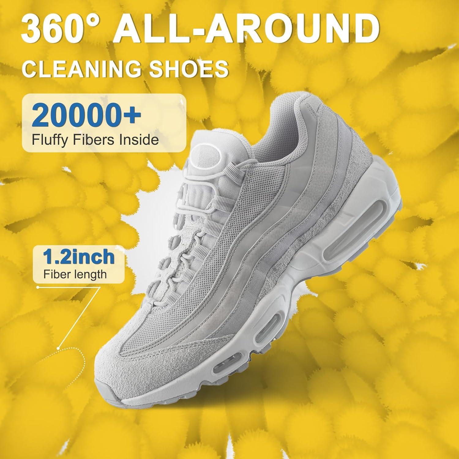 Bolsa de Lavadora de Zapatos Reutilizable Amarilla 2pc 38.1x18.03cm