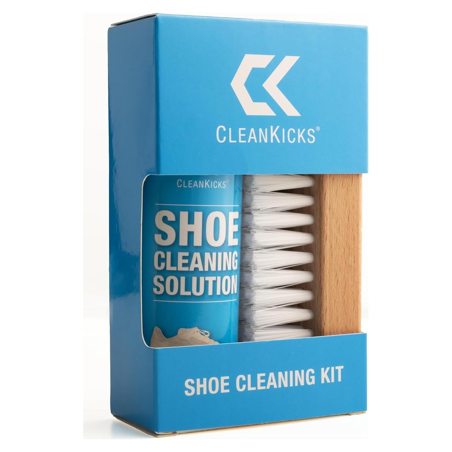 Kit de Limpieza de Zapatos CleanKicks - 113g con Cepillo