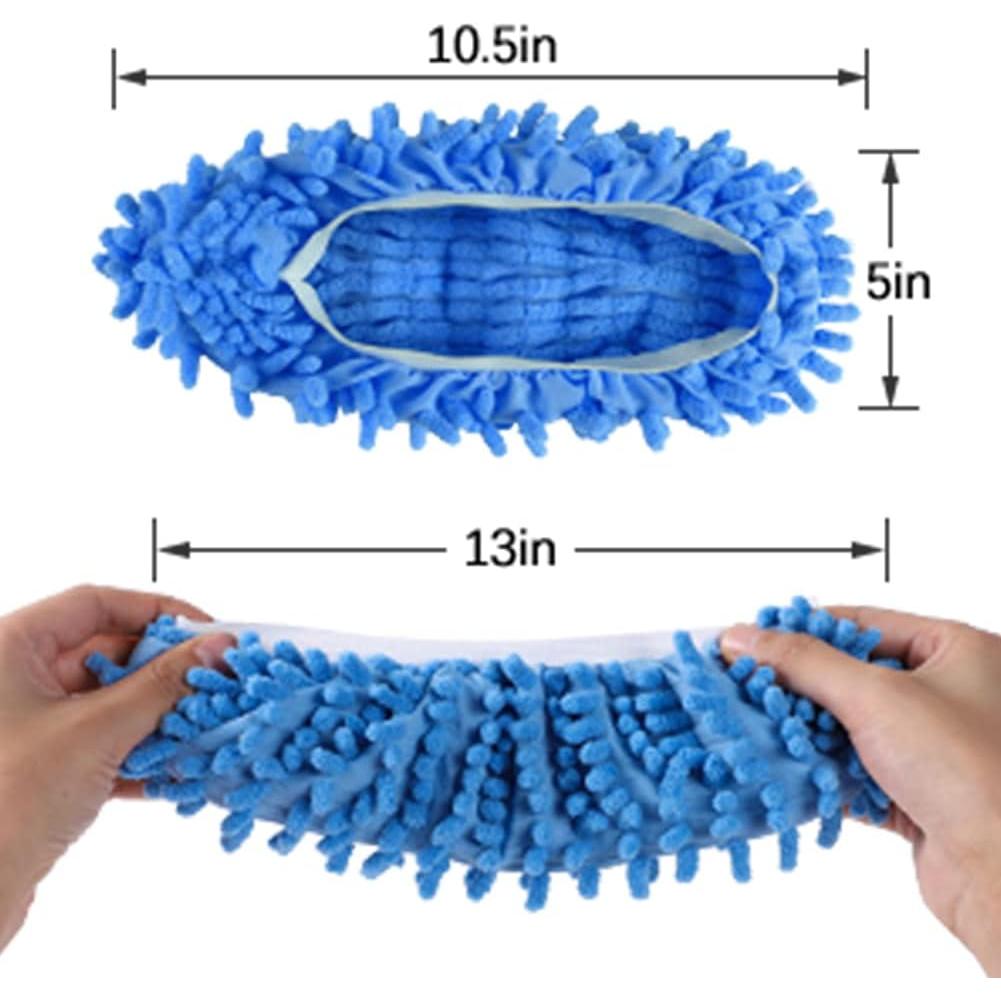 Zapatillas de Mopa de Microfibra 5 Pares Tamicy - Lavables y Reutilizables