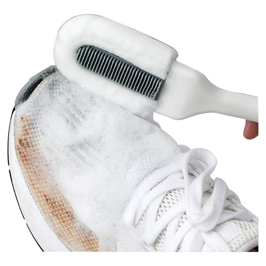 Cepillo de Zapatos Profesional Andiker Blanco 27x7cm