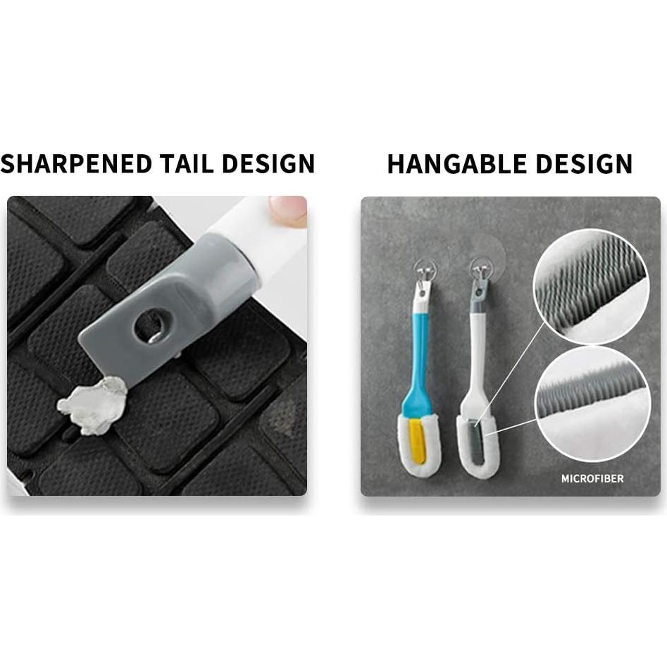 Cepillo de Zapatos Profesional Andiker Blanco 27x7cm