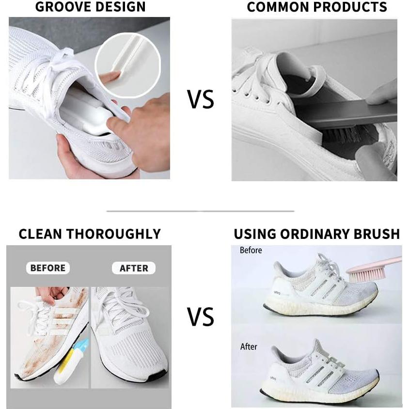 Cepillo de Zapatos Profesional Andiker Blanco 27x7cm