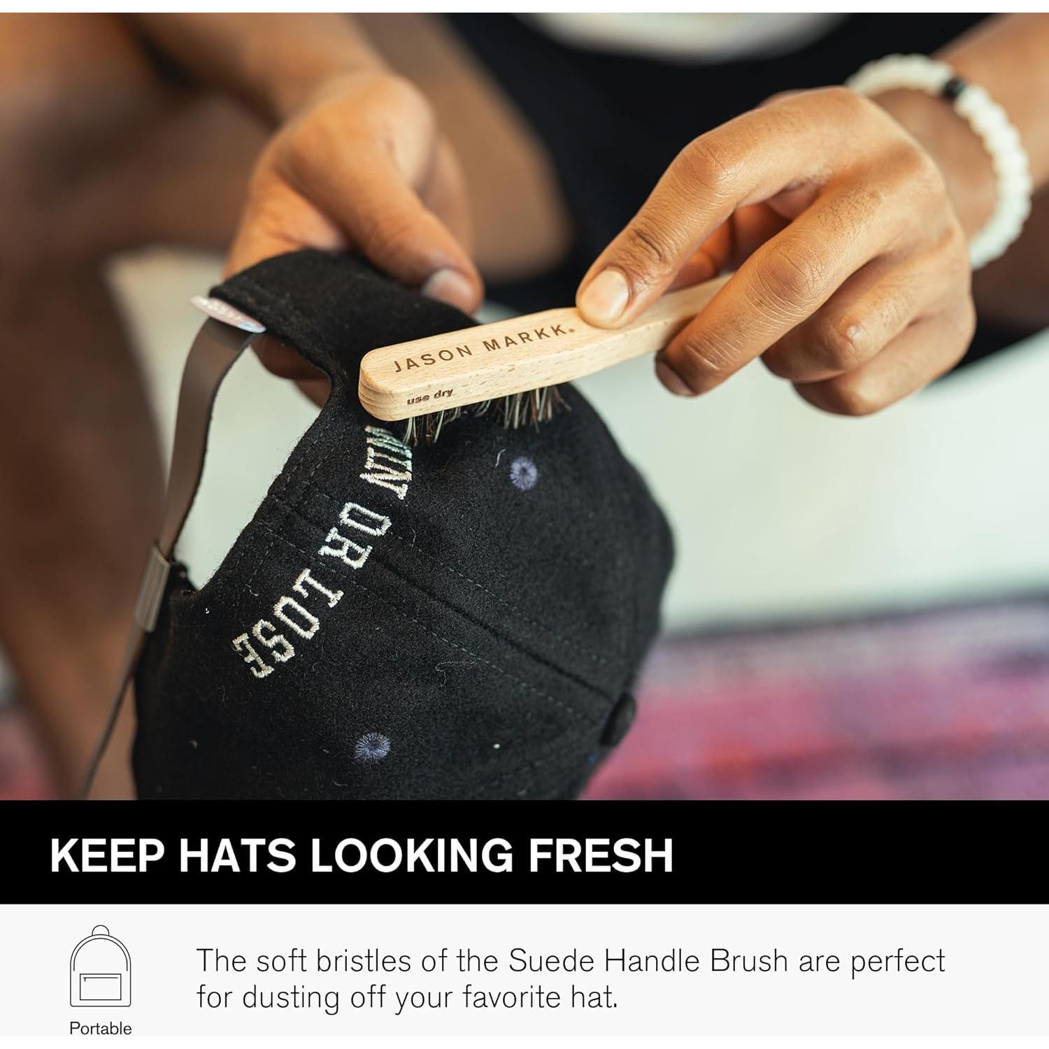 Kit de Limpieza de Ante Jason Markk - Cepillo y Borrador 2 Piezas