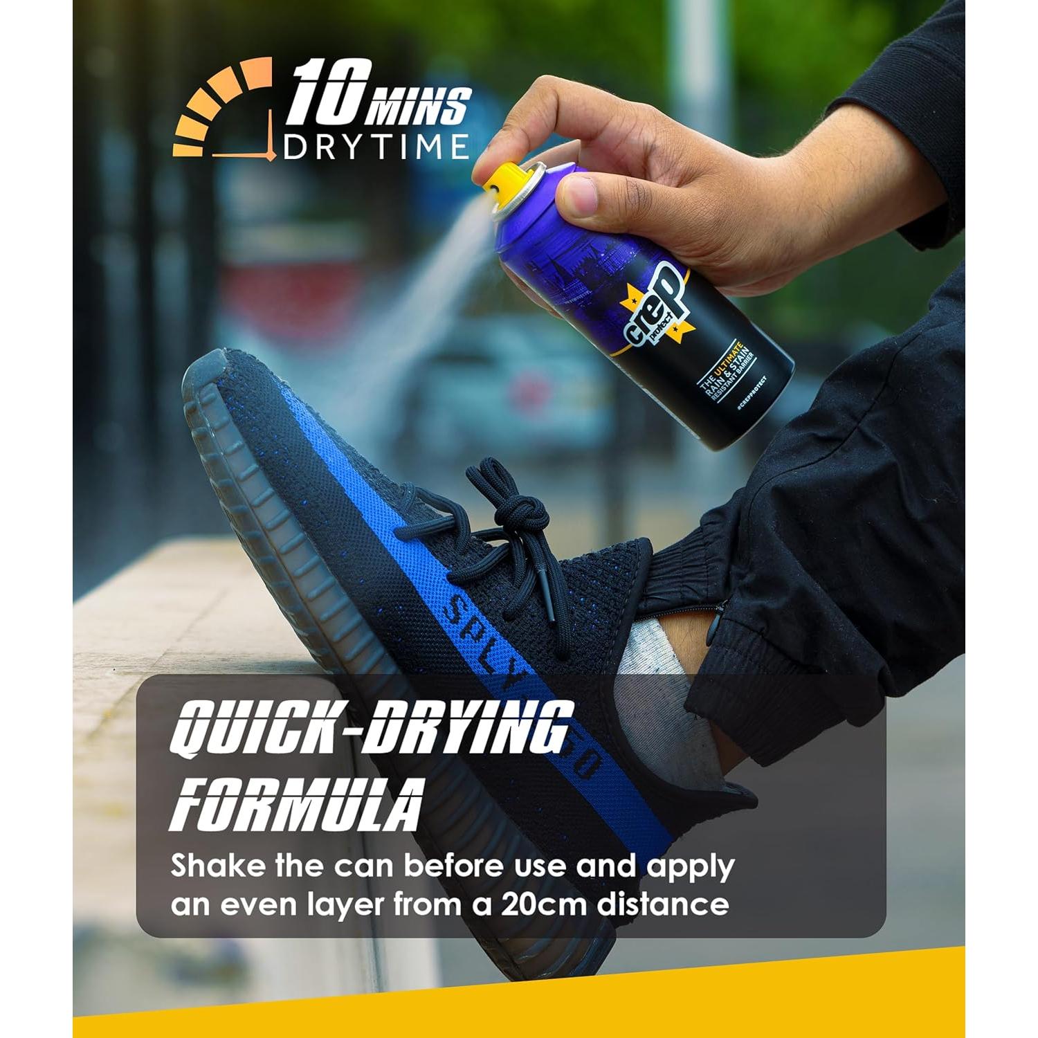 Spray Protector de Calzado Crep Protect 124ml Impermeable