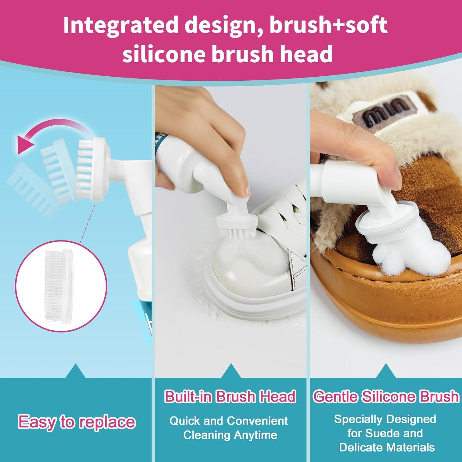 Kit de limpieza de zapatos sin agua 2025 - 7Oz + spray 4.2Oz