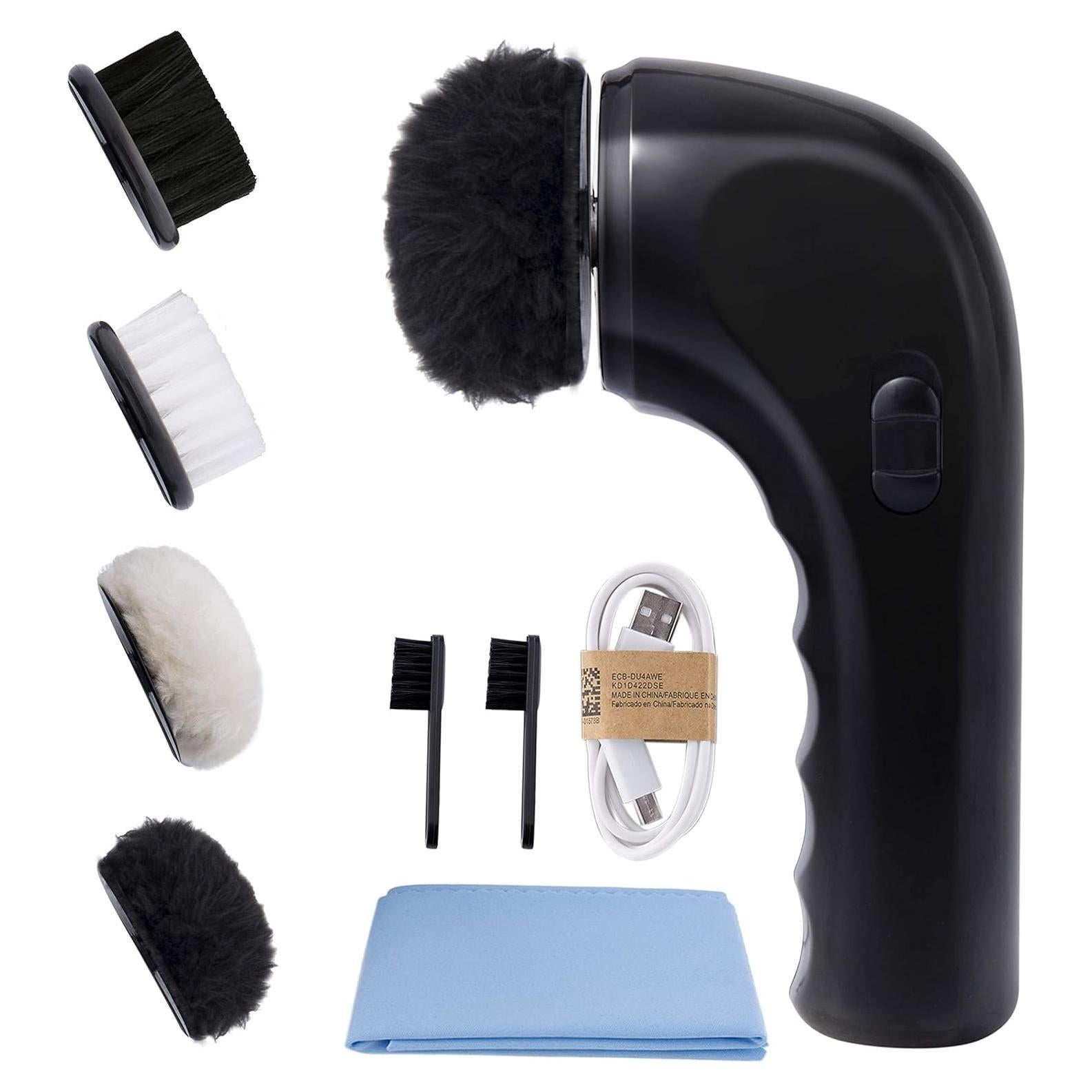 Kit Limpiador Eléctrico de Zapatos Sansent - Portátil y Recargable