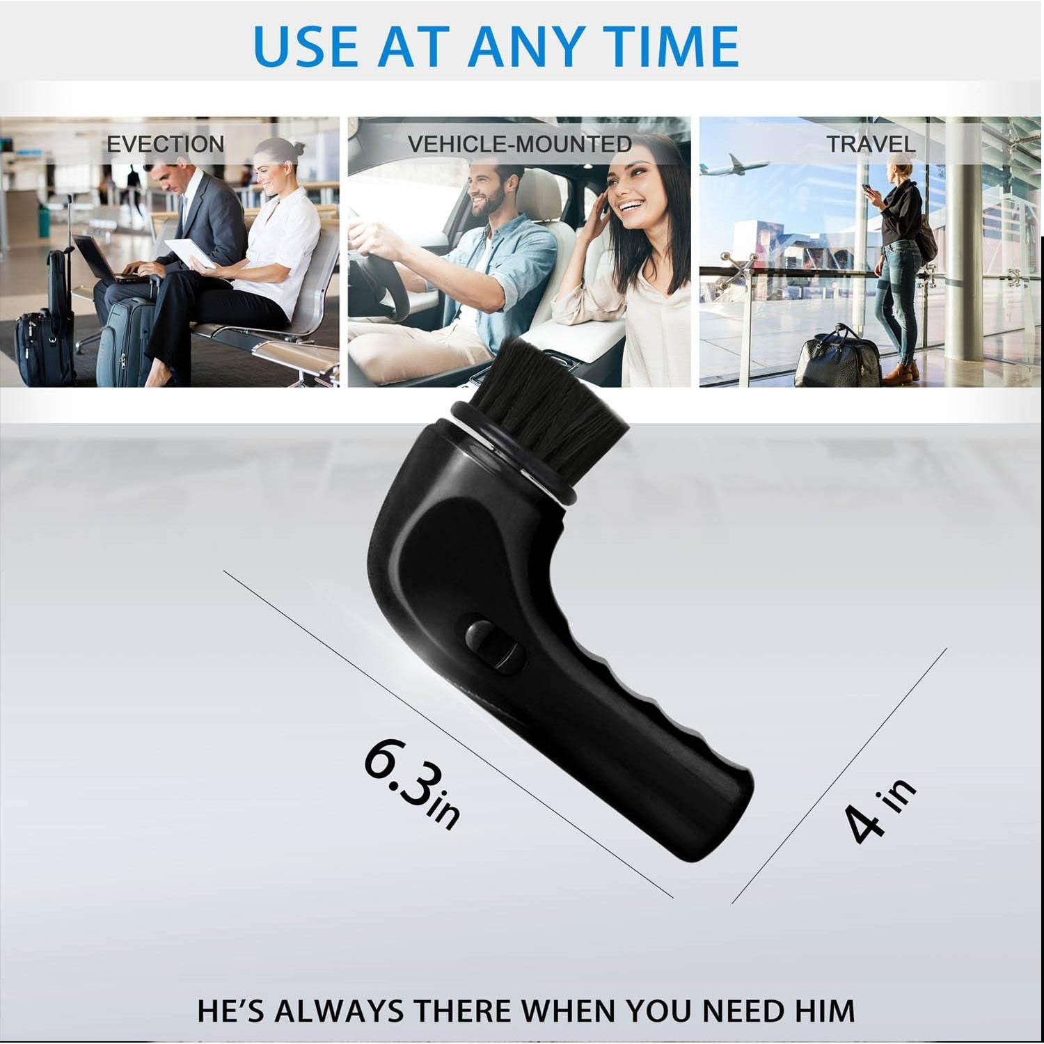 Kit Limpiador Eléctrico de Zapatos Sansent - Portátil y Recargable