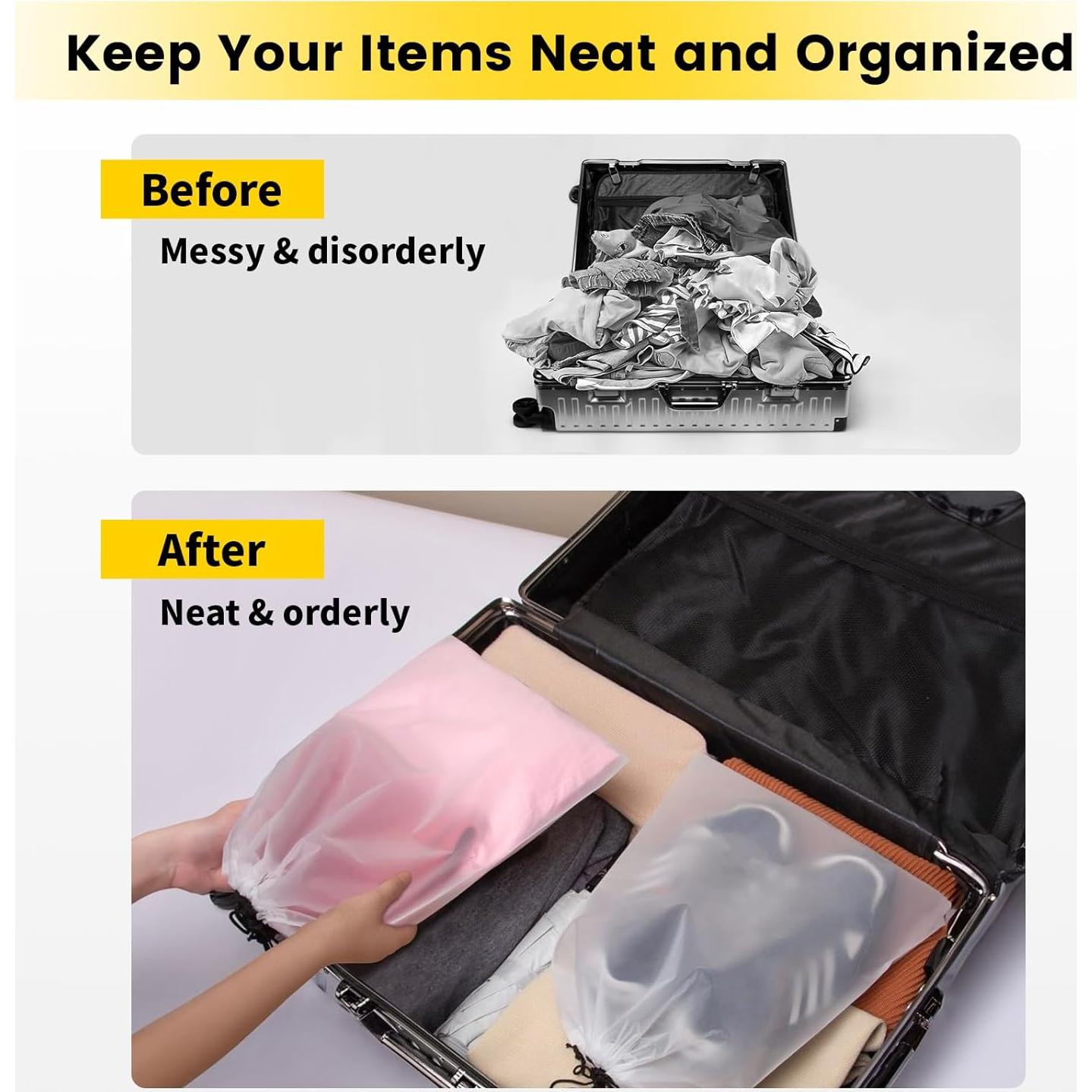 Bolsas para zapatos Vorspack - 6 piezas organizador viaje