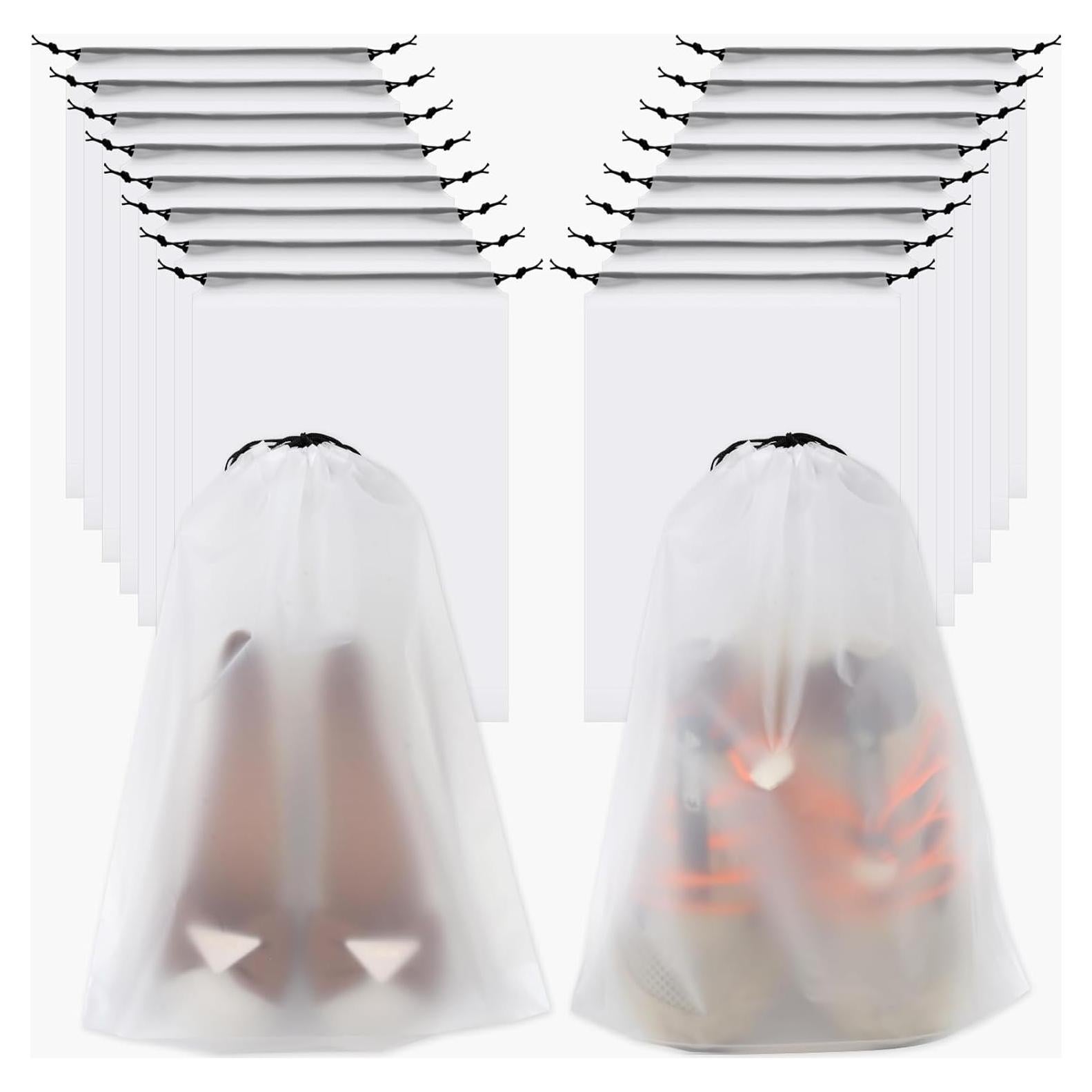 Vivinin 18 Bolsas para Zapatos 30cm x 40cm - Almacenamiento Viaje