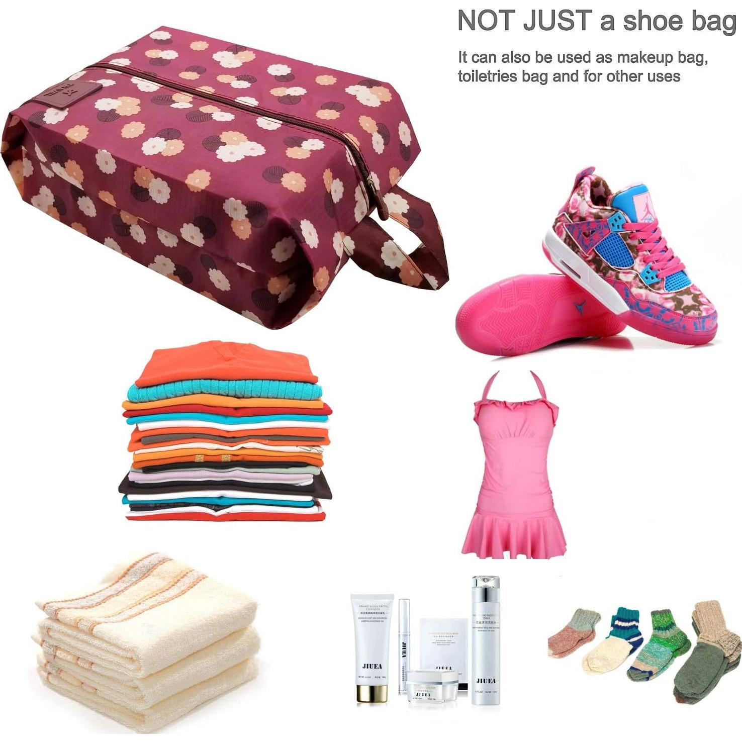 4 Bolsas de Viaje para Zapatos M-jump, Impermeables y Portátiles